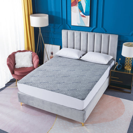 Charcoal mattress protector