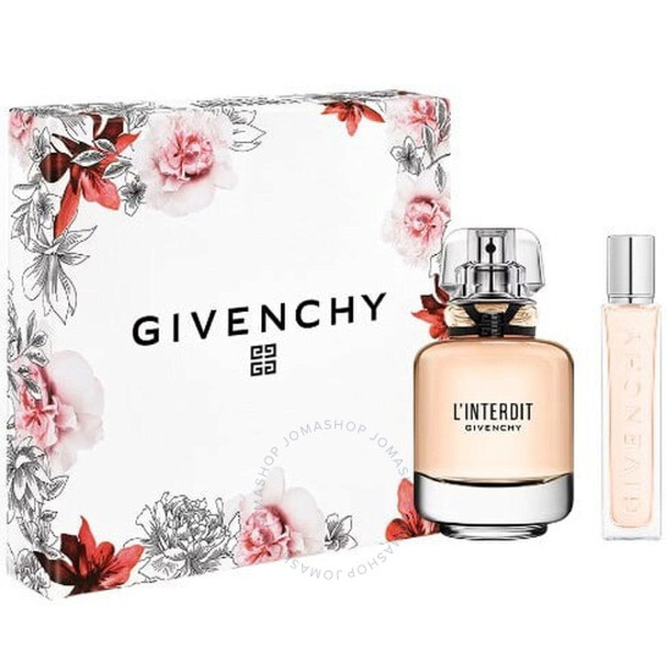 Givenchy - L'Interdit ( 1.7 Edp + 0.42 Travel Spy ) 2Pc Set ( W )