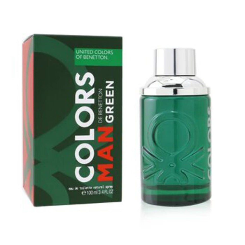 BENETTON - COLORS GREEN EDT ( M ) 3.4 OZ