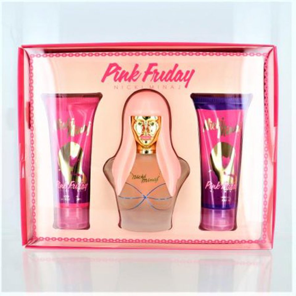 Nicki Minaj - Pink Friday 3Pc Set Edp Body Lotion & Shower Gel ( W ) 3.4 Oz