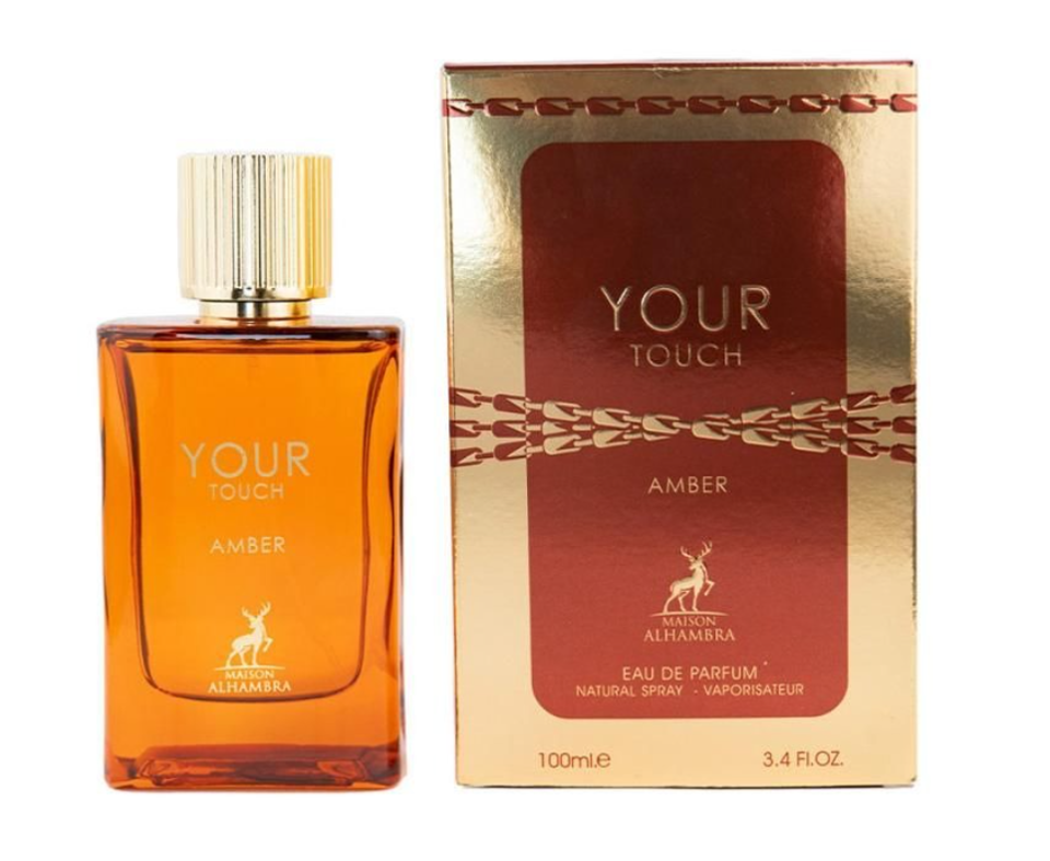 MAISON ALHAMBRA - YOUR TOUCH AMBER EDP ( W ) 3.4 OZ