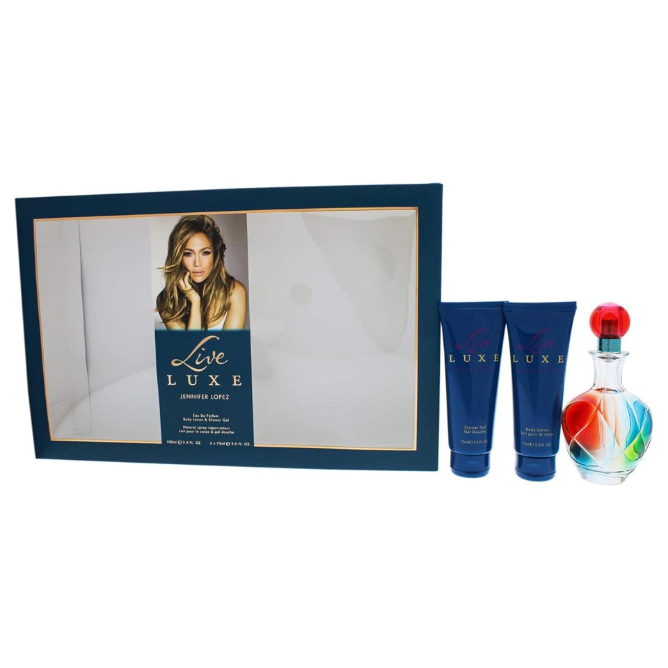Jennifer Lopez - Live Luxe 3Pc Set ( 3.4 Edp + 2.5 Bl + 2.5 Sg ) ( W )