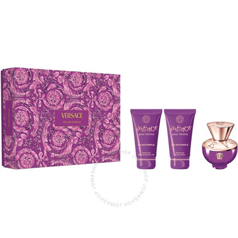 Versace - Dylan Purple ( 1.7 Edp + 1.7 Bl + 1.7 Sg ) 3Pc Set ( W )