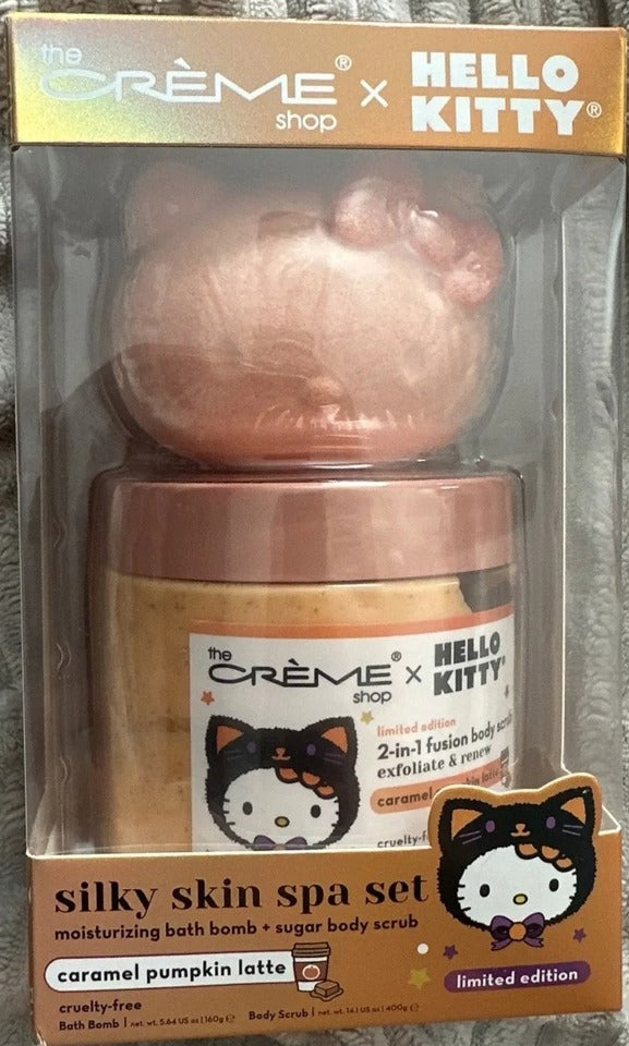 Hello Kitty - Silky Skin Spa Set Caramel Pumpkin Latte Hkss8752 ( W )