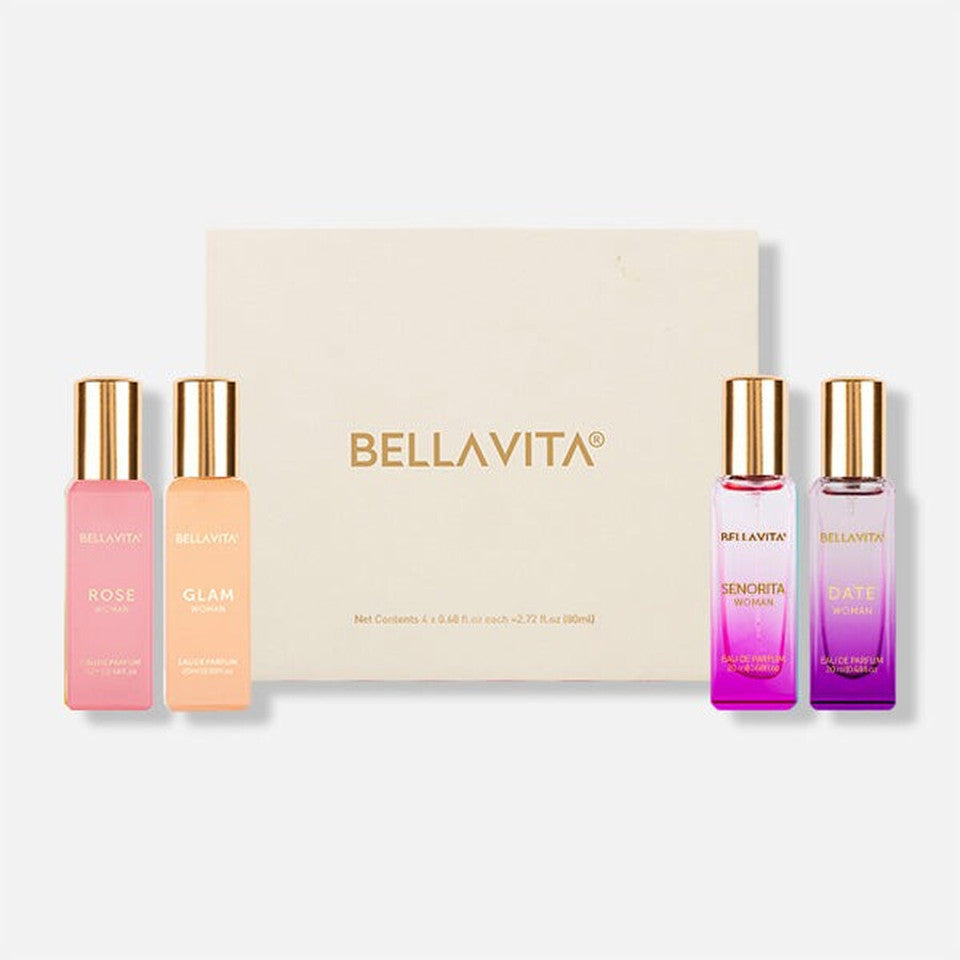 Bellavita - Bellavita Luxury Mini Set ( Rose, Glam, Date, Senorita ) ( W ) 0.70 Oz