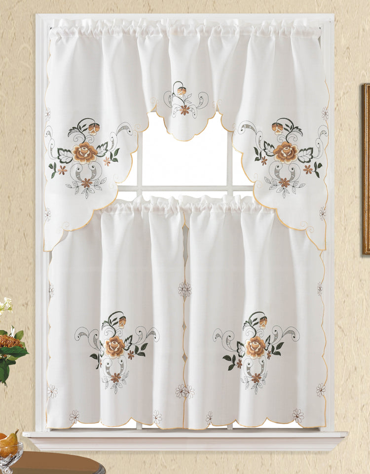 Bt337- Polyester Kitchen Curtain