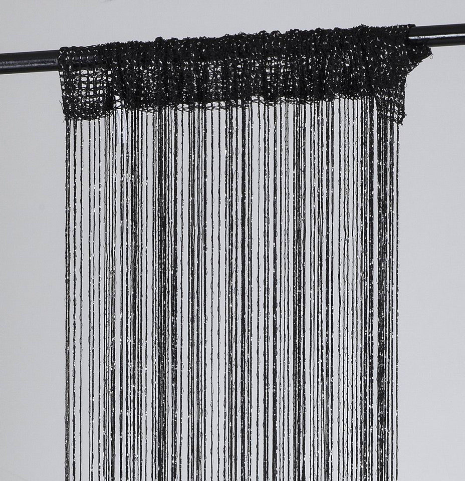 1 Piece Rod Pocket Decorative Door String Curtain Wall Panel Fringe Room Divider