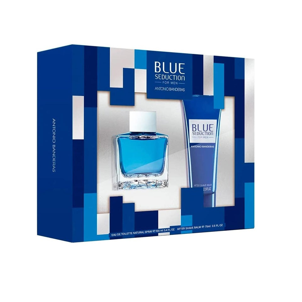 Antonio Banderas - Blue Seduction 2Pc Set After Shave 2.5 ( M ) 3.4 Oz