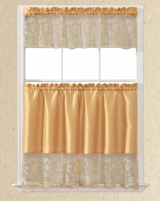 Bt599-Polyester Kitchen Curtain