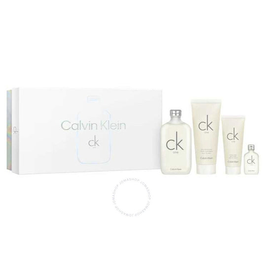 Calvin Klein - Ck One 4Pc Set ( 6.7 Edt + 6.7 Bl + 3.3 Bw + 0.5 Edt ) ( W )