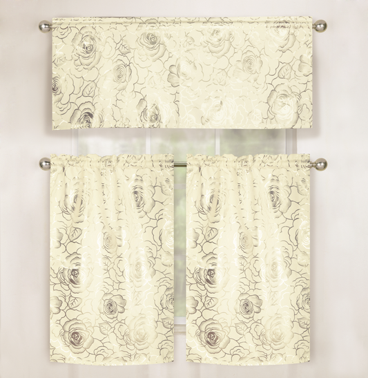Bt585 Rosa Kitchen Curtain
