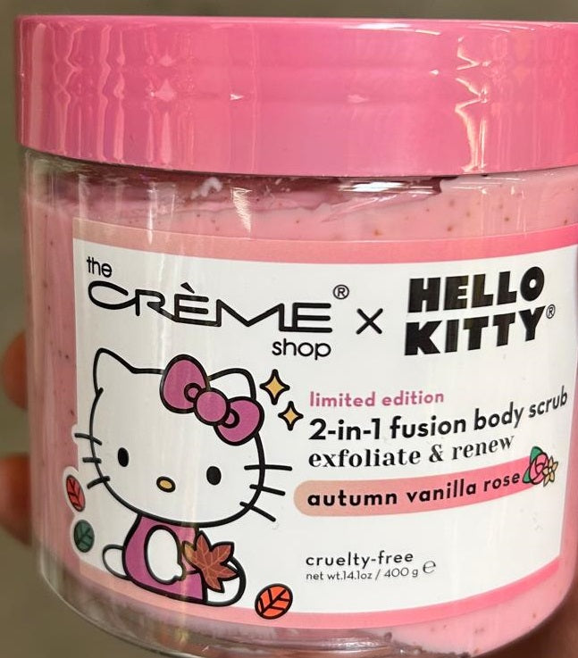 Hello Kitty - Body Scrub Autumn Vanilla Rose Hfbs8750 ( W )