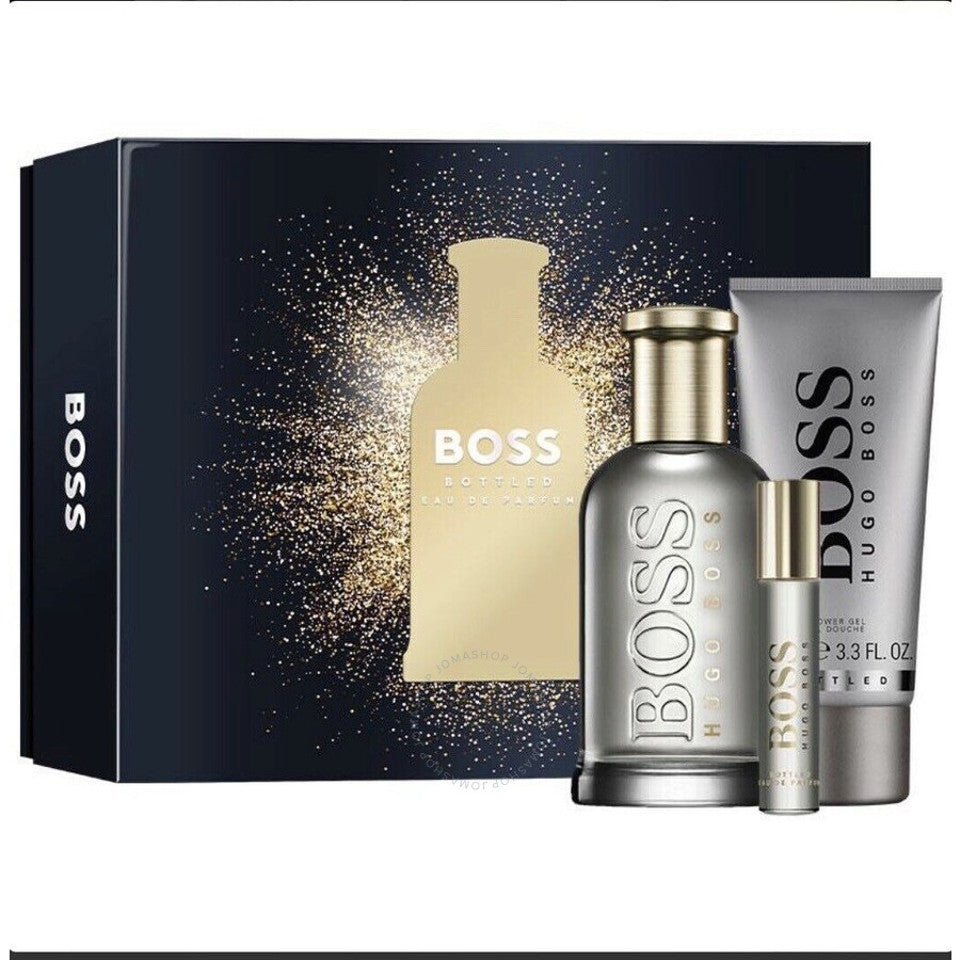 Hugo Boss - Boss Bottled ( 3.3 Edp + 3.3 Sg + 0.33 Edp ) 3Pc Set ( M ) 3.3 Oz