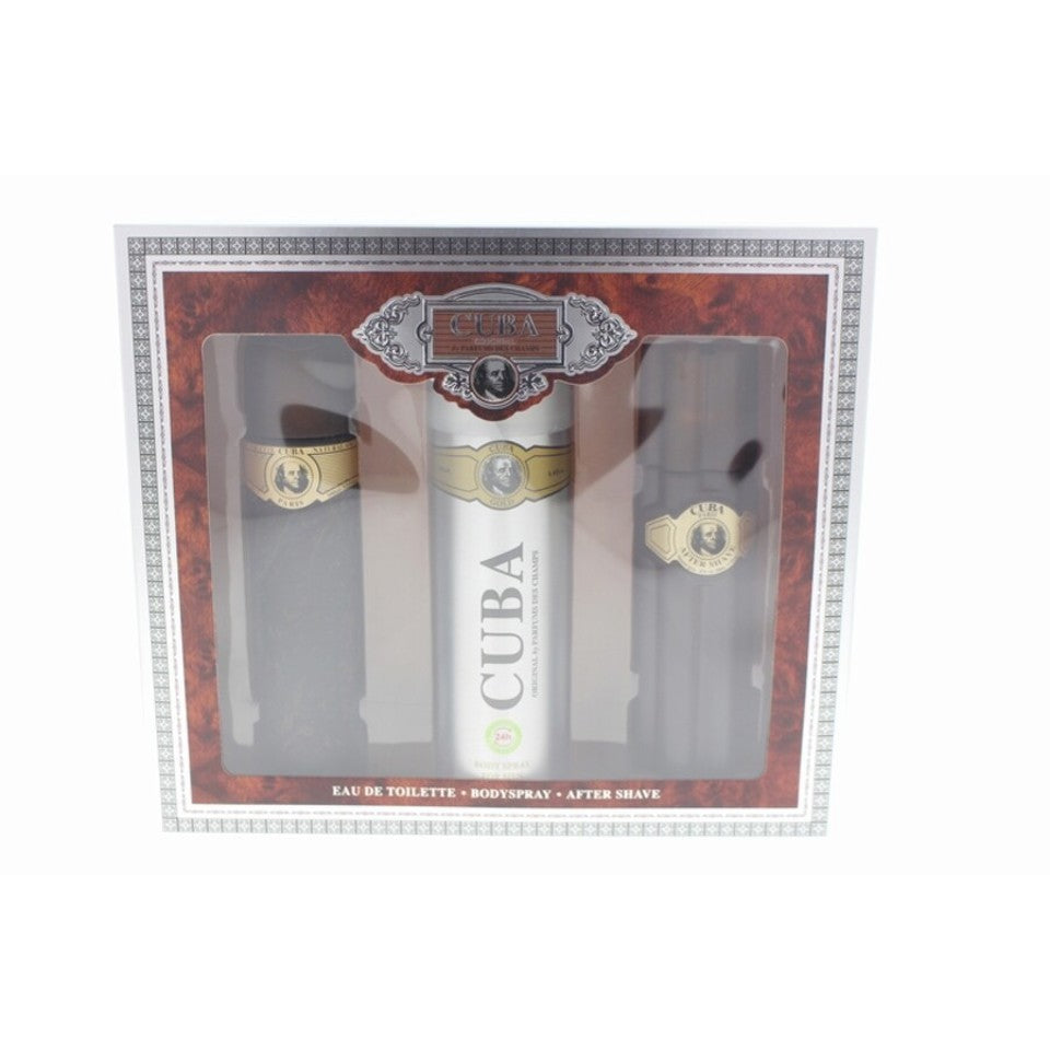 Cuba - Gold 3Pc Set ( M ) 3.4 Oz