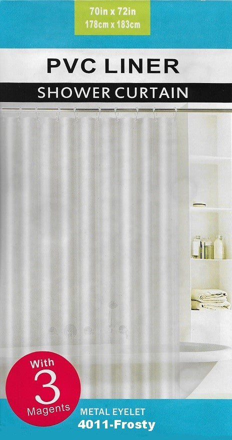 4011-1 Pvc Solid Liner With 12 Metal Eyelet 70*72"