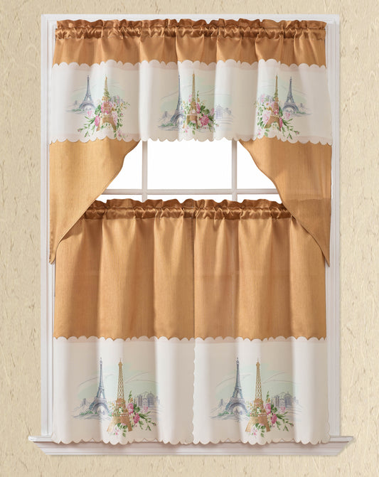 Bt629-Polyester Kitchen Curtain