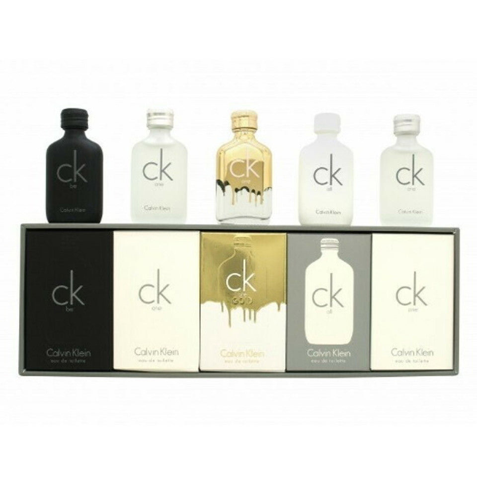 Calvin Klein - Ck One + Ck All + Ck Be + Ck Gold 5Pc Set ( M ) 0.35 Oz