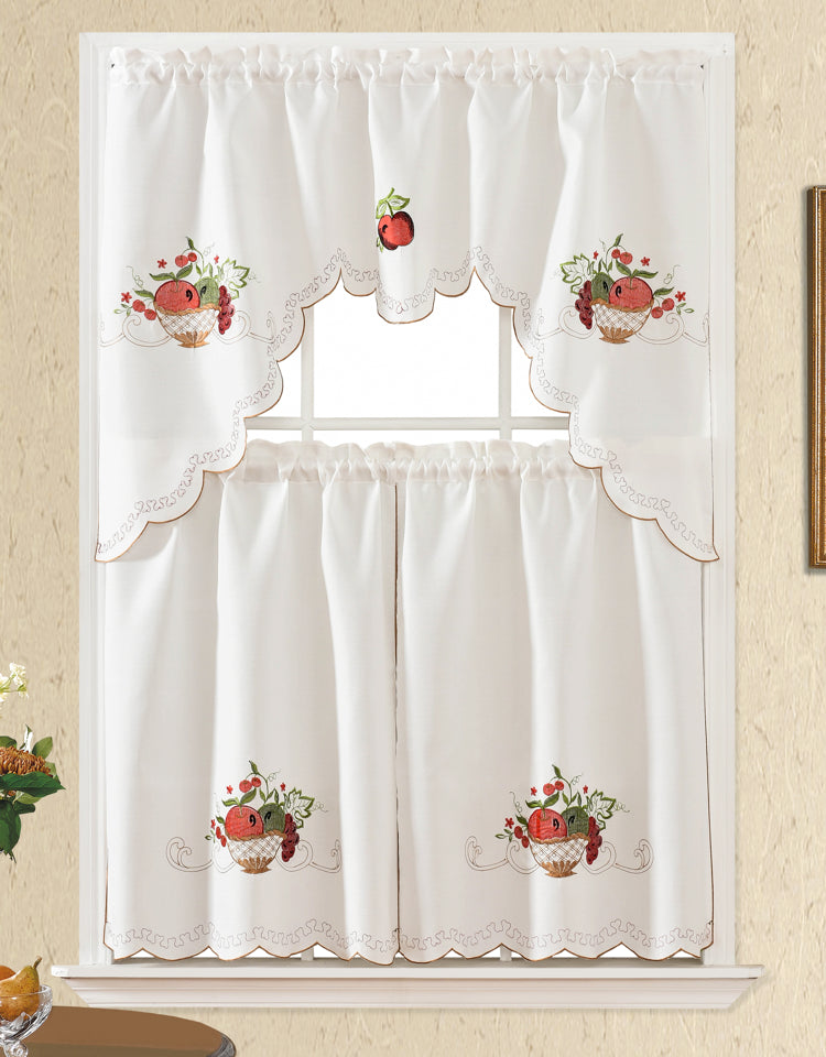 Bt345- Polyester Kitchen Curtain