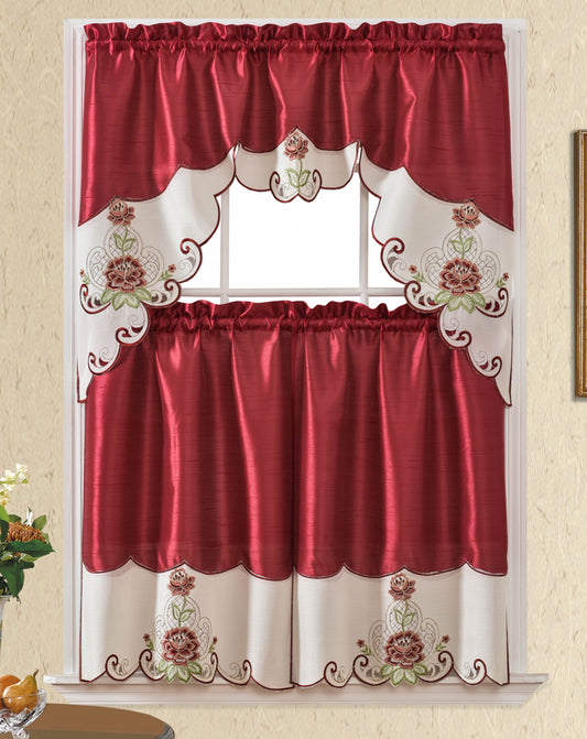 Bt529-Polyester Kitchen Curtain