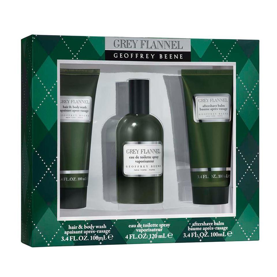 Geoffrey Beene - Grey Flannel 3Pc Set ( M ) 4.0 Oz