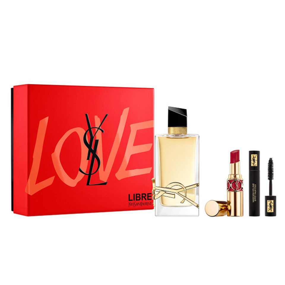 Ysl - Libre 3Pc Set Rouge Liptstick, Mascara ( W ) 3.0 Oz