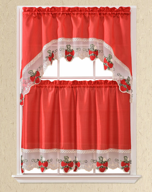 Bt475- Polyester Kitchen Curtain