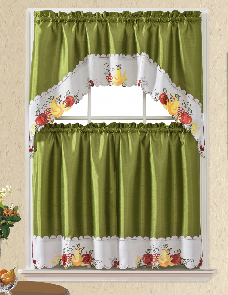 Bt478- Polyester Kitchen Curtain