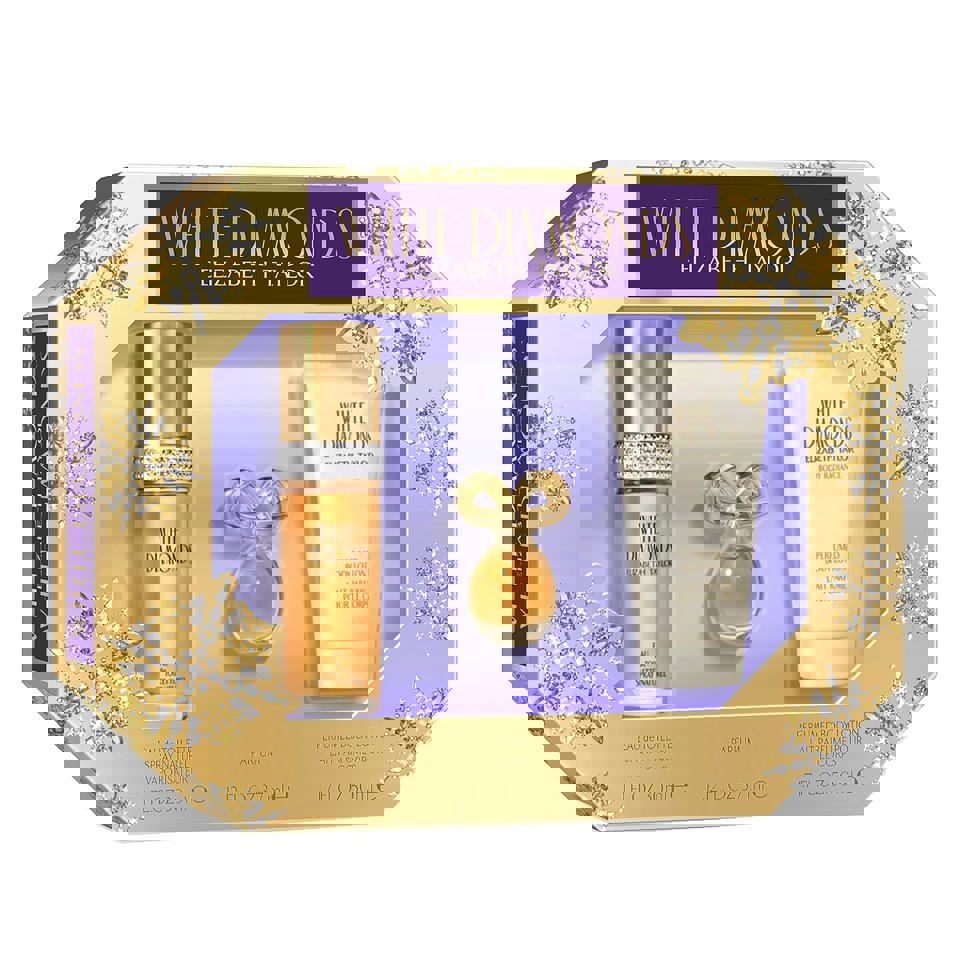 Elizabeth Taylor - White Diamonds 3Pc Set ( W ) 3.4 Oz