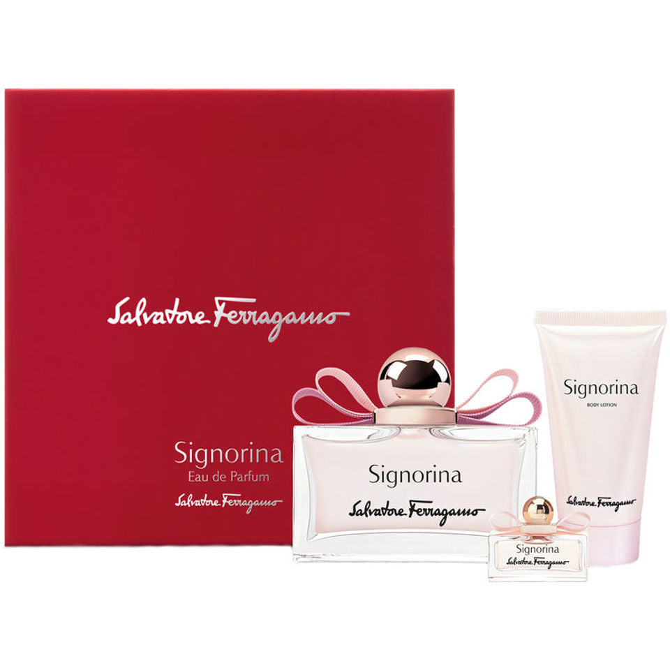 Salvatore Ferragamo - Signorina 3Pc Set Edp ( W ) 3.4 Oz