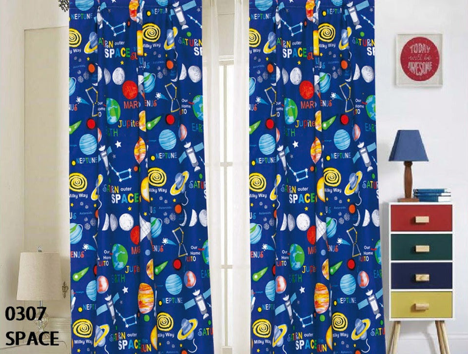 2Pc Window Curtain W/Tie Back 60*84