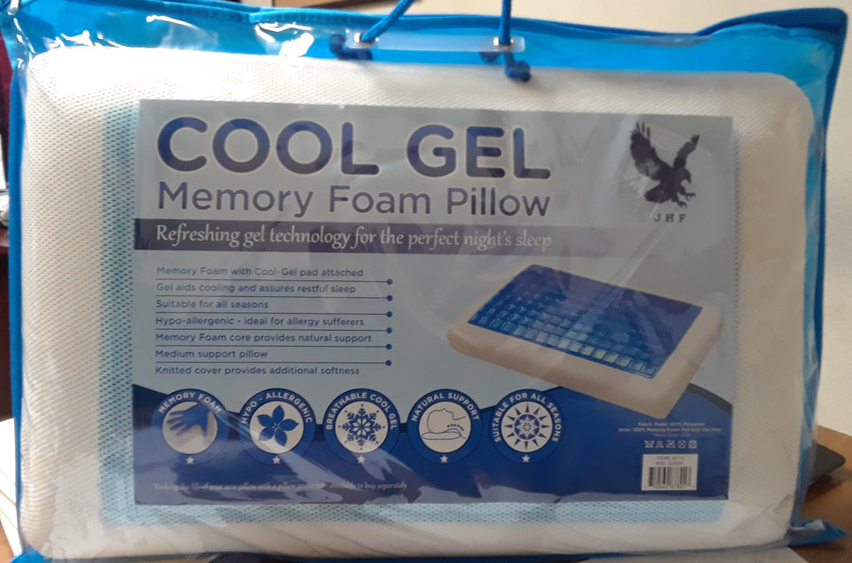 Memory Foam Pillow Gel In Queen & King Size 401