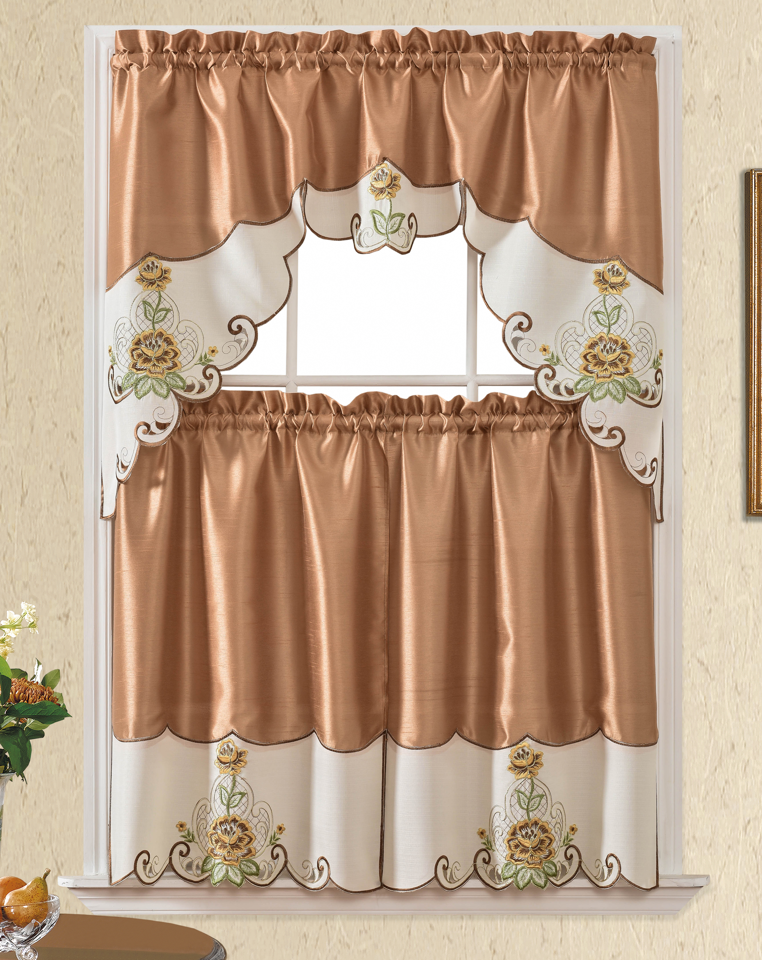 Bt529-Polyester Kitchen Curtain