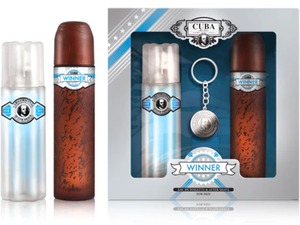Cuba - Winner 3Pc Set W/Keychain ( M ) 3.4 Oz