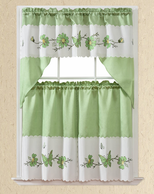 Bt617-Polyester Kitchen Curtain