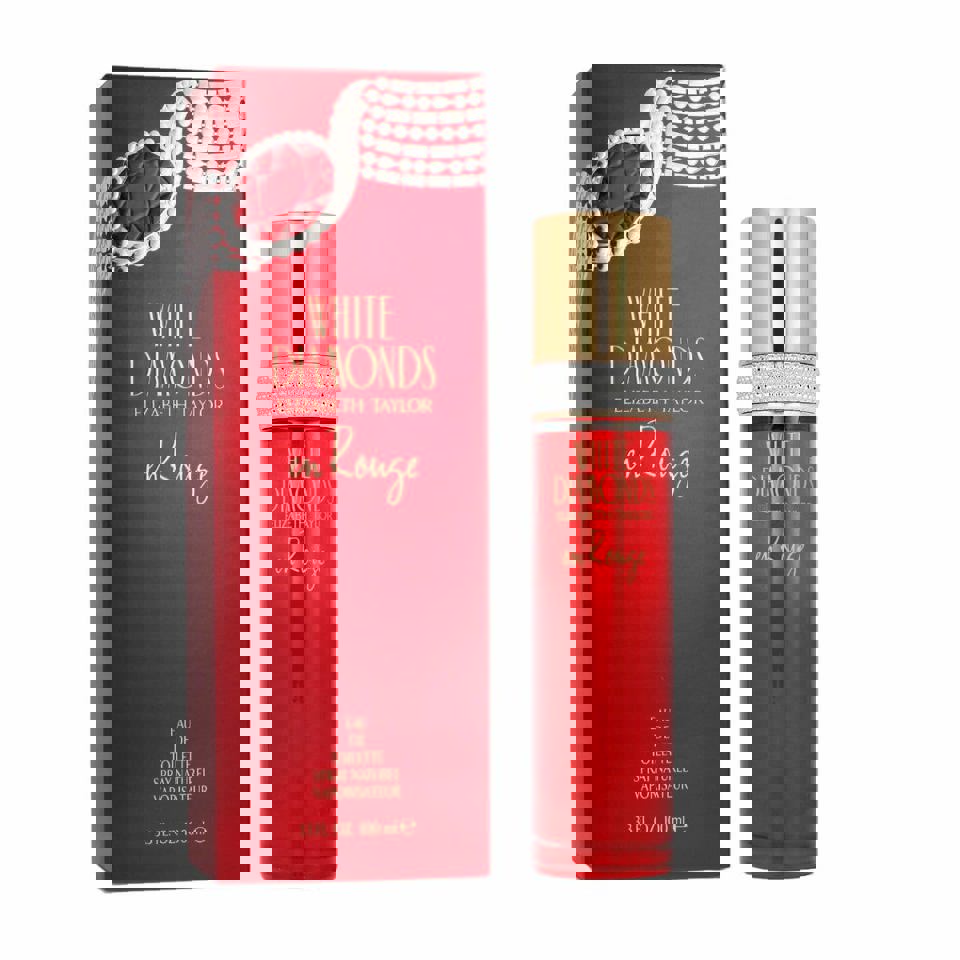 Elizabeth Taylor - White Diamonds En Rouge Edt ( W ) 3.4 Oz