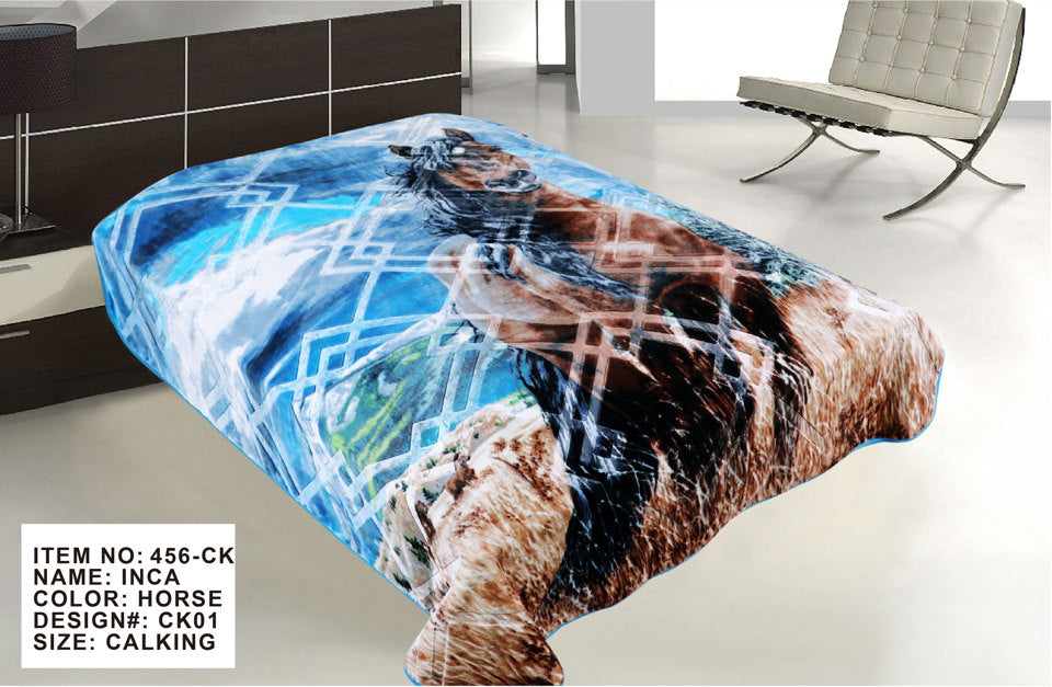 456-Ck Inca Cal King ( 2023 ) 1Ply Blanket