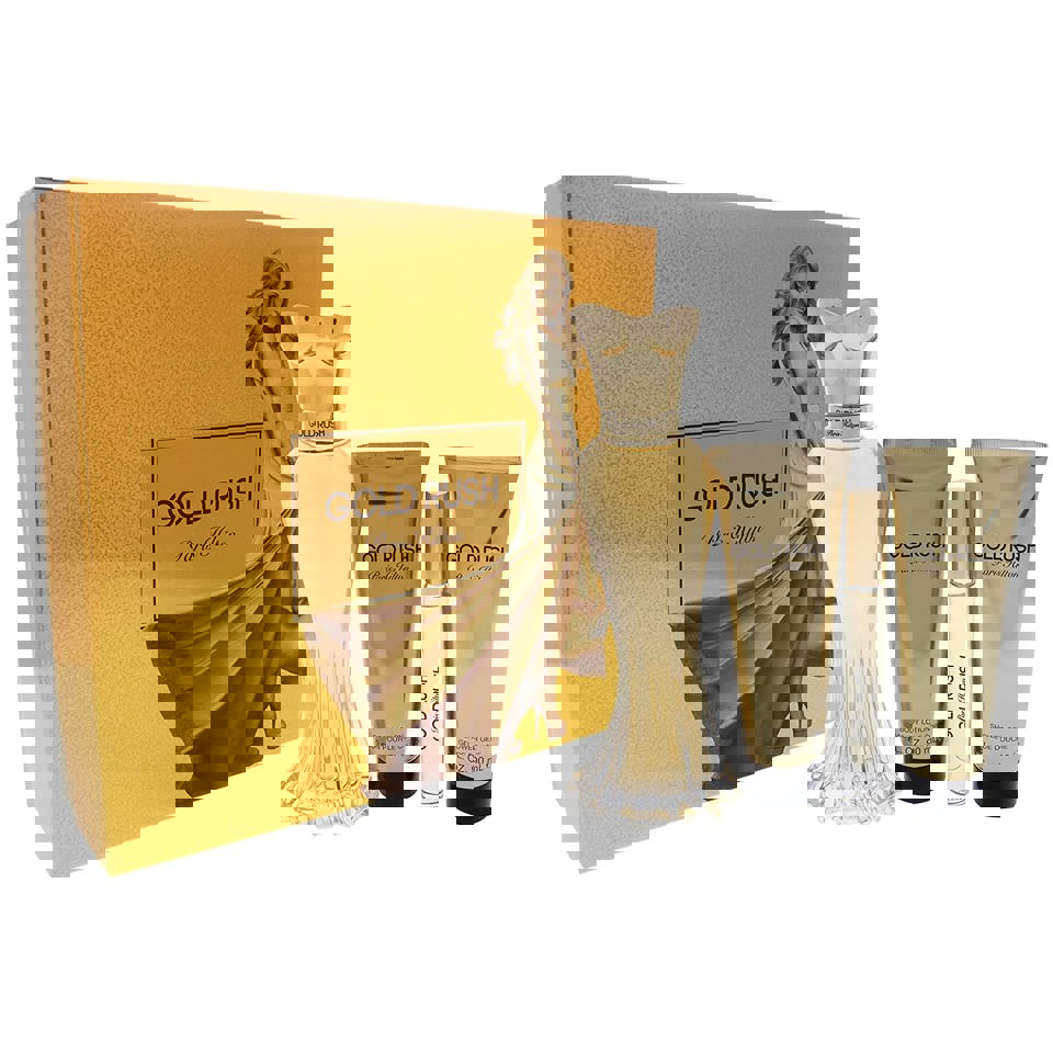 Paris Hilton - Gold Rush 4Pc Set ( W ) 3.4 Oz