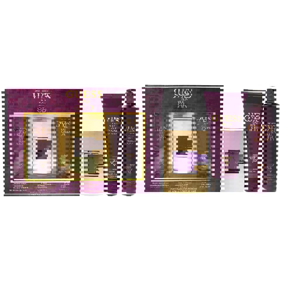 Guess - Gold 3Pc Set ( M ) 2.5 Oz