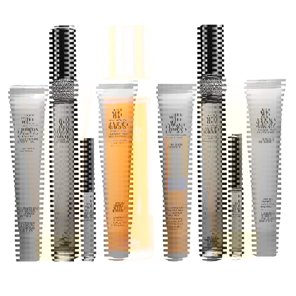 Elizabeth Taylor - White Diamonds 4Pc Set ( W ) 3.4 Oz