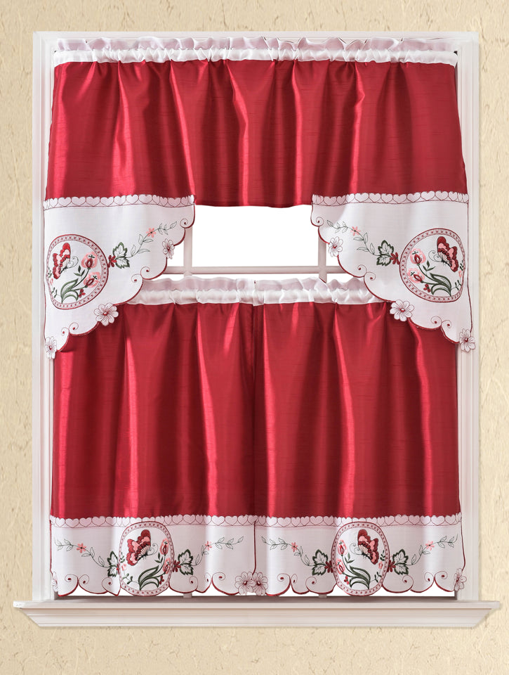 Bt335- Polyester Kitchen Curtain