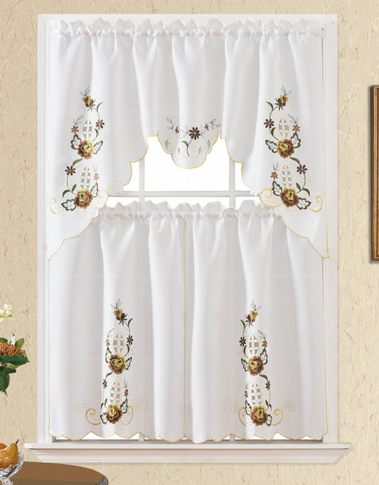 Bt359- Polyester Kitchen Curtain