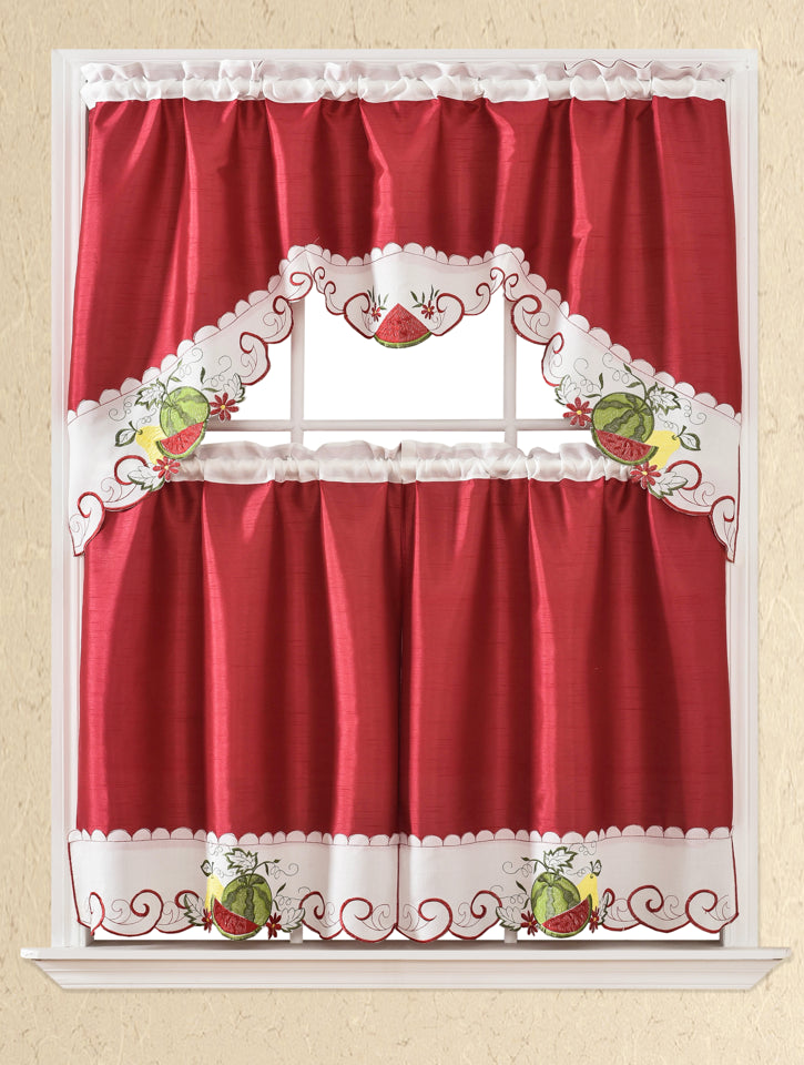 Bt332- Polyester Kitchen Curtain