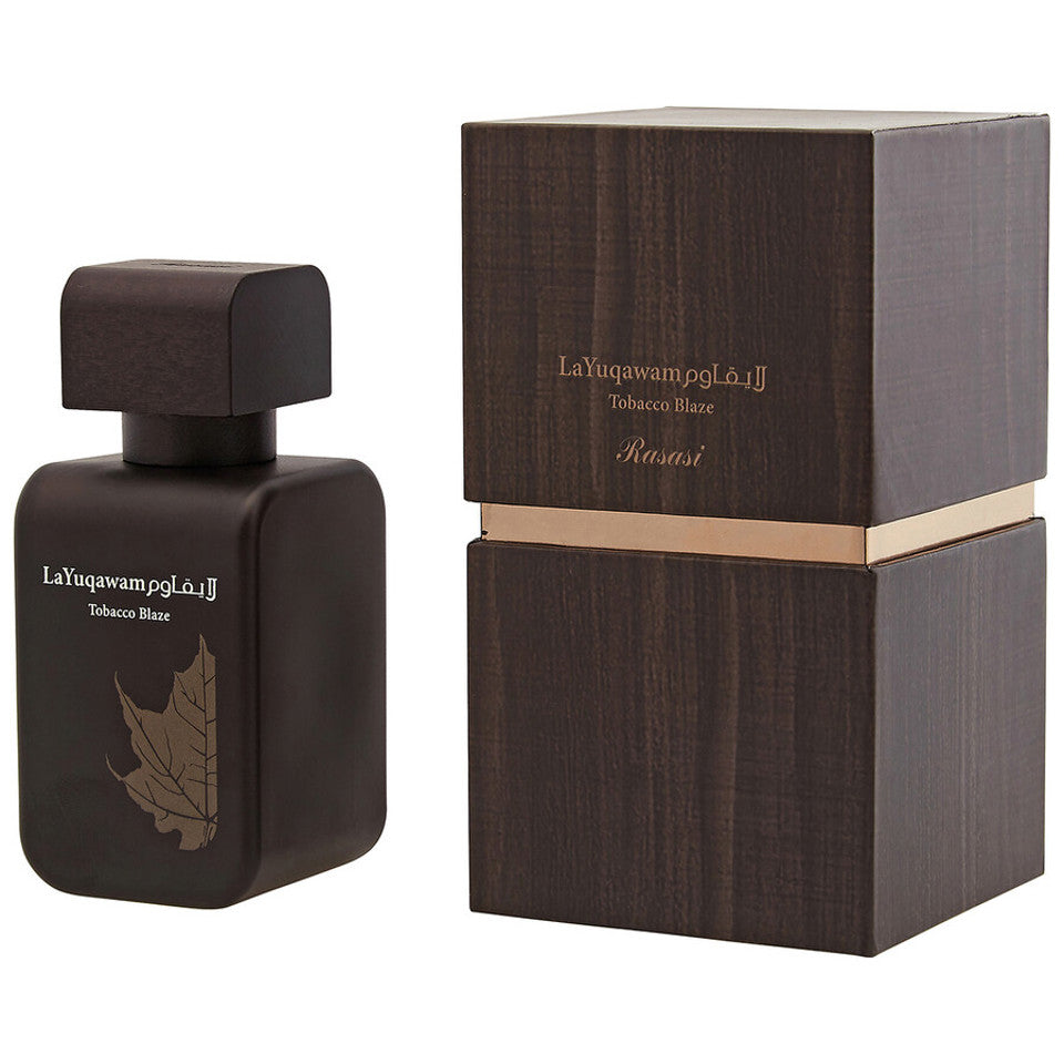 RASASI - LA YUQAWAM TOBACCO BLAZE EDP ( M ) 2.5 OZ