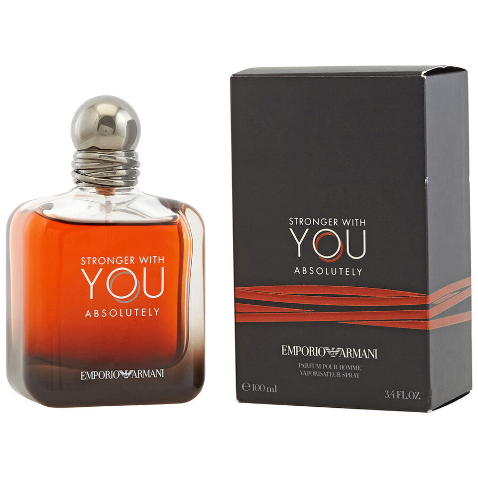 GIORGIO ARMANI - STRONGER WITH YOU ONLY ABSOLUTELY EDP ( M ) 3.4 OZ