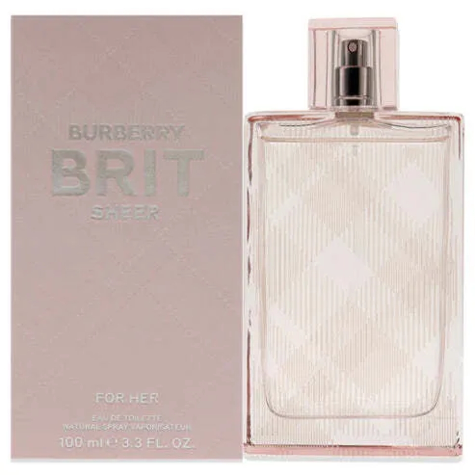 Burberry - Brit Sheer Edt ( W ) 3.4 Oz