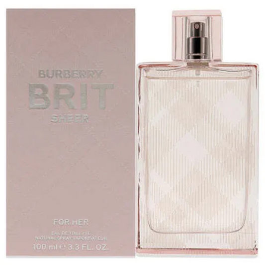 Burberry - Tester Brit Sheer Edt ( W ) 3.4 Oz