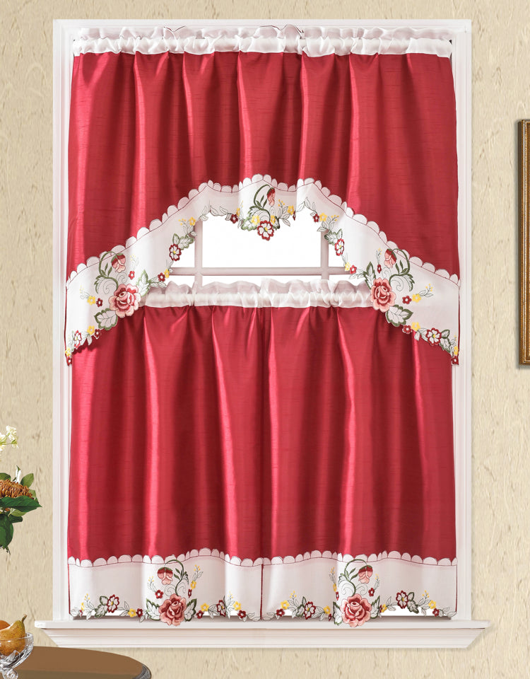 Bt336- Polyester Kitchen Curtain