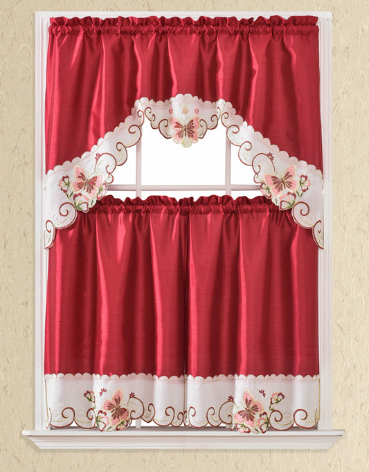 Bt351-Polyester Kitchen Curtain