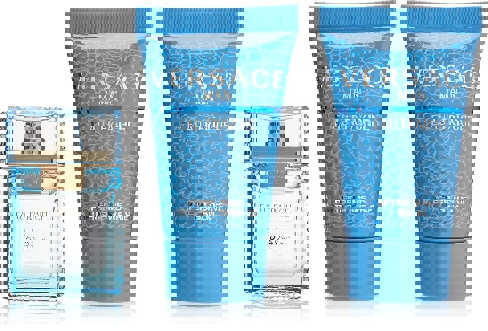 Versace - Mini Set ( Dylan Turquoise ( W ), Bright Crystal ( W ), Man Eau Fraiche ( M ), Pour Homme ( M ), Eros ( M ) Edt ) 3Pc Set 0.17 Oz