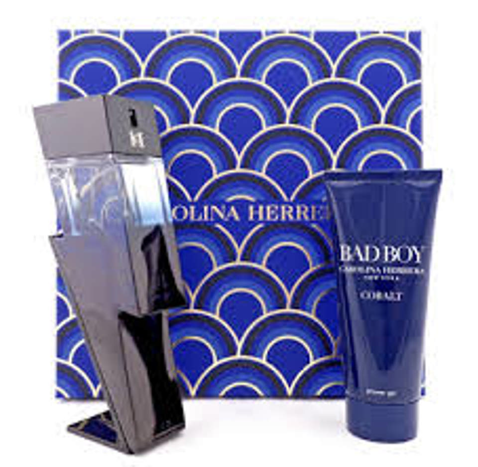 Carolina Herrera - Bad Boy Cobalt + 3.4 Sg 2Pc Set Edp ( M ) 3.4 Oz